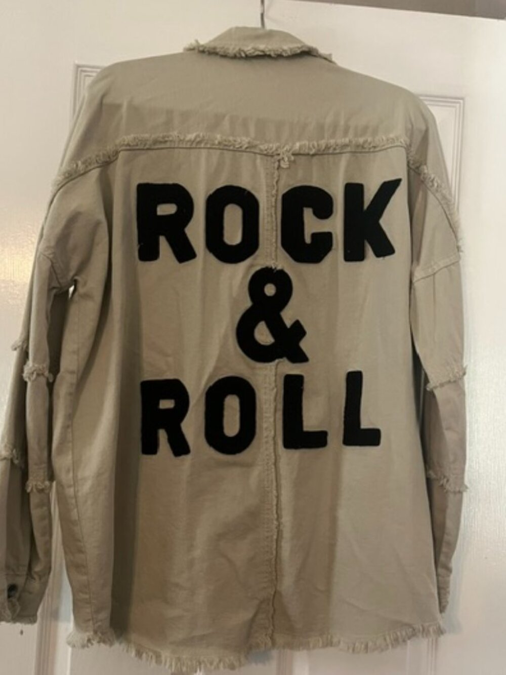 Elan “Rock & Roll” Oversized Lightweight Shacket - Size Medium